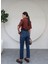 Bel Aksesuarlı Momfit Jean 4