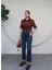 Bel Aksesuarlı Momfit Jean 5