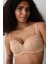 Push Up Lace Dantel Bej Straplez Sütyen 1