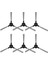 Jenxy SP812 Robot Süpürge Yan Fırça Aksesuarı Yedek Parça 6 Adet (Yurt Dışından) 1