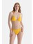 Sarı Spagetti Bikini Alt 1