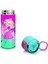 Kids Açık Pembe Mor Unicornlu Prenses Desenli Pipetli ve Direkt Içim Çelik Termos 500 ml 31802 4