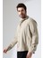 Erkek Büyük Beden Gabardin Gömlek – Slim Fit, Rahat Kesim, Çıtçıtlı, Şık ve Spor Gömlek 4