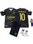 Psg Neymar Jr Gold Çocukalt-Üst Takım T-Shrt +Şort+Çorap+Bileklik 1