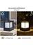 15 x 19 Cm, 30 Watt, Kumandalı, Güneş Enerjili ve E27 Duylu, 3 Işık Modlu Solar Küp Bahçe Armatürü 3