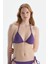 Mor Üçgen Küçük Bikini Üst 1