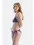Mor Üçgen Küçük Bikini Üst 3