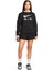 Air Fleece Kadın Siyah Günlük Stil Uzun Kollu Sweatshirt DV8054-010 5