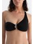 Siyah Tek Omuz Bikini Üst 5