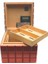 Heritage Cube Kırmızı Sedir Humidor Puro Kutusu 3