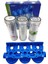 Atlas 10'' Housinğ 3'lü Su Arıtma Filtresi Set 3/4'' Bağlantılı Giriş Çıkışlı 2
