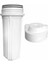 Su Arıtma Cihazı 10" Şeffaf Filtre Kabı Housing Çift O Ring 2