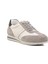 Gri-Beyaz Hakiki Deri Erkek Günlük Ayakkabı 1