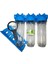 3/4" 10" Inch DP10 Trıo Daire Girişi 3"lü Boşfiltre Kabı 3