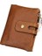 Üst Katman Dana Derisi Kısa Eski Fermuarlı Hırsızlığa Karşı Cüzdan (Yurt Dışından) 1