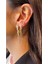 Lightning Earrings With Stones 2