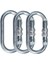 Karabina Çelik Ce En 362 25 Kn Oval tip vidalı model Galvanizli 2