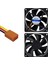IC-216 Fırçasız Dc Fan 80X80X25MM 12 Volt 3 Pin 1