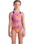 Girl's Arena Multi Colours Swimsuit V Back Kız Çocuk Mayo Mor 009007909 1