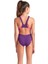 Girl's Arena Star Shaped Swimsuit Swim Tech L Kız Çocuk Yüzücü Mayo Mor 008169950 2