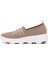 Zero Kadın Bej Kumaş Casual Sneaker 25SFE49526F 2