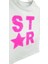 Star Pullu Oversize Kız Çocuk T-Shirt 2