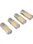 12 Adet Amber 1156PY BAU15S PY21W LED 33SMD Araba Kuyruk Dönüş Freni Ters Sinyal Ampul Y (Yurt Dışından) 2