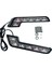 6x 12 V Süper Parlak Drl LED Gündüz Farları Arabalar Için Otomatik Su Geçirmez LED Sürüş Işıkları Sis Lambaları (Yurt Dışından) 2