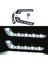 6x 12 V Süper Parlak Drl LED Gündüz Farları Arabalar Için Otomatik Su Geçirmez LED Sürüş Işıkları Sis Lambaları (Yurt Dışından) 3
