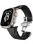 Apple Watch Ultra 2 49MM Metal Tokalı Hafif ve Esnek Tpu Kordon 2