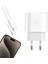 20 Watt Type-C Şarj Başlık Adaptörü + Kablo Seti (Apple 15 Pro-Promax Uyumlu) (4172) 4