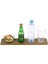 Bardak Altlığı Şişelik ve Çerezlik Masaüstü Coaster Bottle And Snack Holder Rainbow Vegan 9,5X42 cm 2