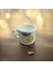 Yapımı Seramik Mug Kupa, 200 Ml, Özel Kabartmalı, El Işçiliği, Iznik Sanatının Muhteşem Örneği, Özel El Işçiliğiyle Evinize Sanat Katın (Karımda Karım) 2