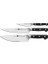 3 Parça Bıçak Seti, Paslanmaz Çelik, Siyah-Gri 2