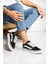 123418 Siyah Beyaz Günlük Unisex (Kadın/Erkek) Sneaker 1
