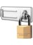 Lock 140703EURD Paket, Bir Kapı Kilidinden ve Anahtarlı Asma Kilitten Oluşur 2