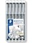 308 SB6P Pigment Liner Siyah 6'lı Set 0.05 0.1 0.2 0.3 0.5 0.8 mm 1