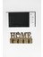 Menashop Home Ahşap Duvar Dekoru Anahtar Askısı Dekoratif Anahtar Askılığı Hediyelik (17 x 9 cm ) 2