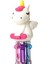 - Mini Tükenmez Kalem, 4 Renk, Mini Magic Rainbow, 2,3 x 10 Cm, Mürekkep 4 Renk, Yeşil, Açık Mavi, Mor, Pembe, Uç 1 Mm, Ergonomik Silikon Sap 2