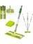 Menashop Tak Kullan 360 Derece Dönebilen Pratik Temizlik Yer Mopu Sihirli Mop + 1 Yedek Bez 2