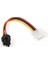 DK-CB-P103 4pin-6pin Pcı-Ex Dönüştürücü Sata Power Kablosu 1