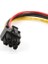 DK-CB-P103 4pin-6pin Pcı-Ex Dönüştürücü Sata Power Kablosu 2