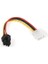 DK-CB-P103 4pin-6pin Pcı-Ex Dönüştürücü Sata Power Kablosu 4