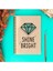Shine Bright Tasarımlı 8 cm x 12 cm Ölçülerinde Çizgisiz 48 Yaprak Ahşap Kapaklı Defter 1