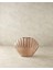 Menashop Home Shell Cam Vazo Kahverengi 1