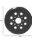 Pro Taşlama Diski Için Pex 220 A (Ø 125 Mm, Orta Sert) 2