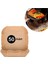 Menashop 50 Adet Air Fryer Pişirme Kağıdı Tek Kullanımlık Hava Fritöz Yağ Geçirmez Yapışmaz Gıda Pişirme Kağıdı Kare Tabak Model 1