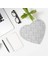 Menashop Çizimli Kalp Mouse Pad 3