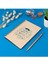 En Iyi Babalara Hediye 8 cm x 12 cm Ölçülerinde Çizgisiz 48 Yaprak Ahşap Kapaklı Defter 2