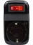 Tekli Akım Korumalı Anahtarlı Priz 16A 250V, Max 3500W Aşırı Yük Koruması (Siyah) 3